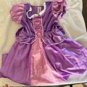 Little Adventures Tower Princess Purple and Pink Kids Princess Costume